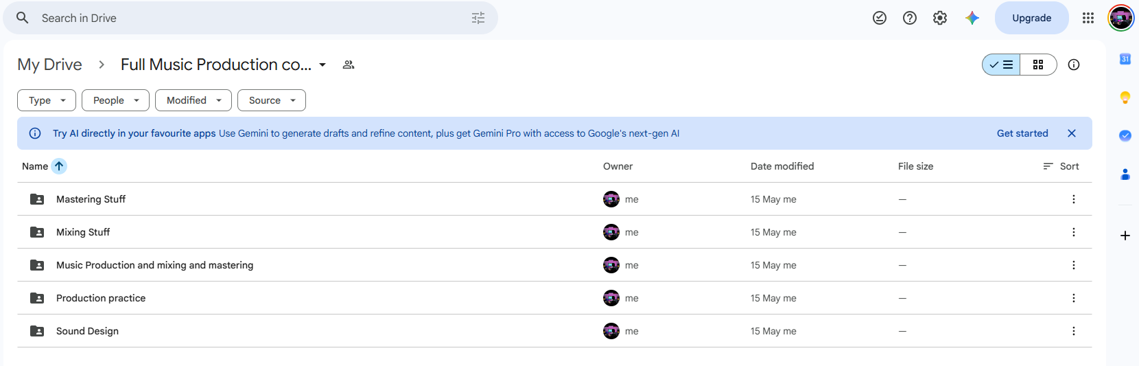 Course library screenshot 1